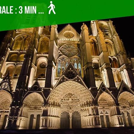 부르주 Les Quatre Piliers - 1 Min Palais Jacques Coeur 아파트 외부 사진